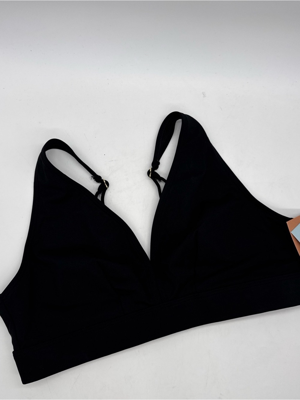 Shade & Shore Black V-Neck One-Piece Swim